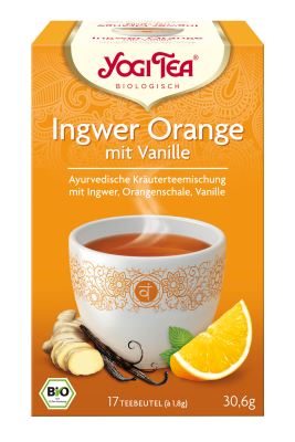 Yogi Tee - Ingwer-Orange & Vanille (Bio)