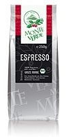 Espresso  Monte Verde Bohnen Bio 250g