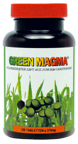 Green Magma Gerstengrasextrakt-Tabletten 320 St.