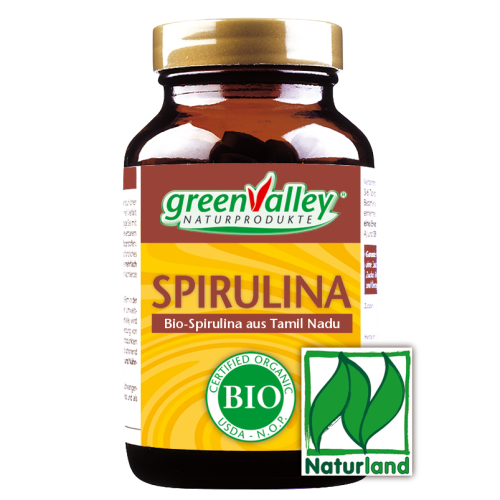 greenValley® Bio Spirulina aus Tamil Nadu Tabl. 1.500 St. (400mg) 600g