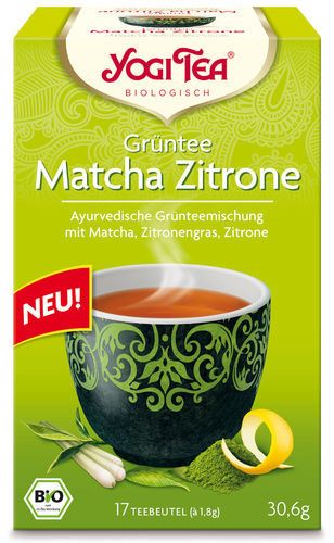 Yogi Tee - Grüntee Matcha-Zitrone (Bio)