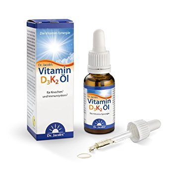 Vitamin D3K2 Tropfen von Dr. Jacobs 20ml
