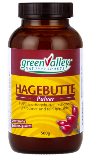 greenValley® Bio-Hagebutten-Pulver 1.000g Nachfüllpack