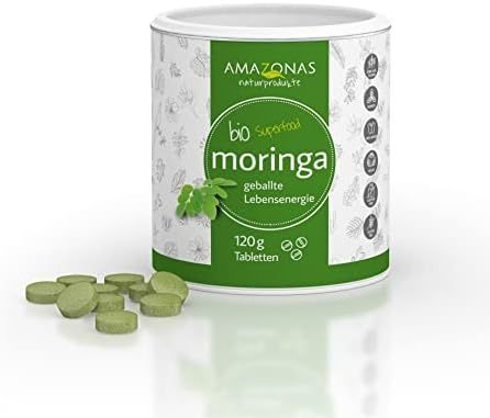 Moringa BIO Tabletten Amazonas 120g