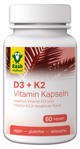 Vitamin D3 K2 Kapseln 60 St. (27,6g)